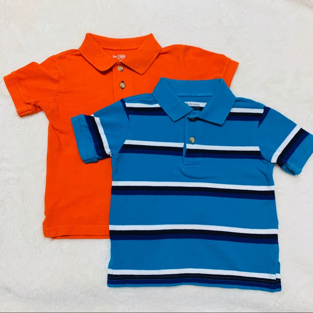 2 Children’s Place Short Sleeve Polo Shirts